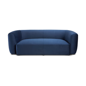 VERONA Sofa Ink Blue Velvet - modern blue sofa | Image 2 | InSTYLE Home & Rugs