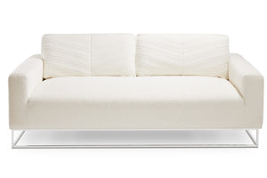 Franklin Sofa Grey Velvet - stylish seating for your home | Image 2 | InSTYLE Home & Rugs