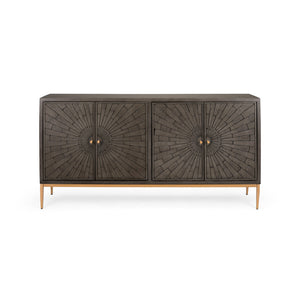 Harold 4-Door Sideboard - sleek sideboard for storage | Image 3 | InSTYLE Home & Rugs
