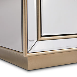 Mirrored 6-drawer Chest - durable drawer with smooth glide mechanism for daily use | Image 5 | InSTYLE Home & Rugs