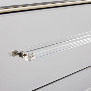 Mirrored 6-drawer Chest - durable drawer with smooth glide mechanism for daily use | Image 7 | InSTYLE Home & Rugs