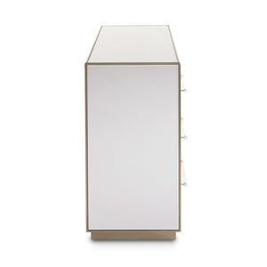 Mirrored 6-drawer Chest - durable drawer with smooth glide mechanism for daily use | Image 8 | InSTYLE Home & Rugs