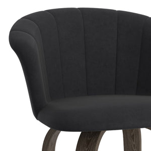 Tula 26" Counter Stool in Black