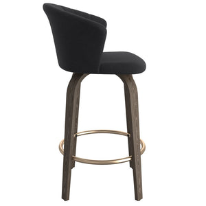 Tula 26" Counter Stool in Black