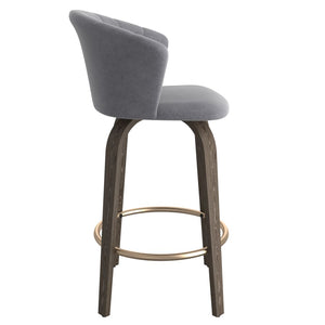 Tula 26" Counter Stool in Grey