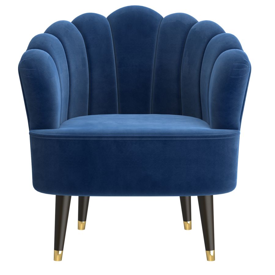 Ezra Accent Chair in Blue
