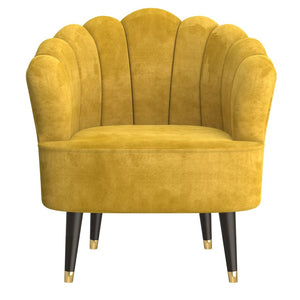 Ezra Accent Chair in Yellow