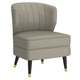 Kyrie Accent Chair in Grey-Beige