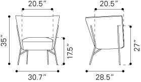 Assa Chair - variety of styles from classic to contemporary | Image 3 | InSTYLE Home & Rugs
