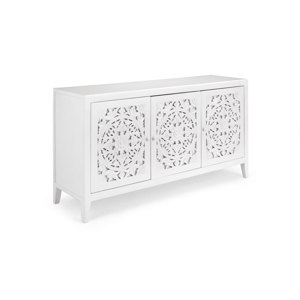 ATHENA 3 DOORS SIDEBOARD - sleek sideboard for storage | Image 1 | InSTYLE Home & Rugs
