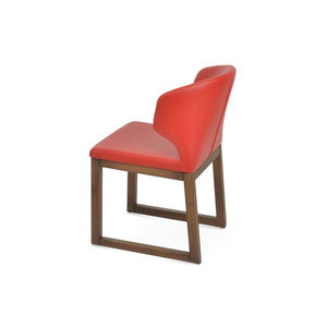 Amed Sled Wood - stylish chairs for any table | Image 3 | InSTYLE Home & Rugs