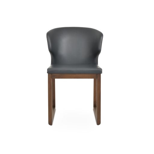 Amed Sled Wood - stylish chairs for any table | Image 1 | InSTYLE Home & Rugs