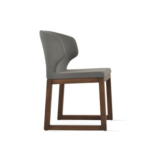 Amed Sled Wood - stylish chairs for any table | Image 2 | InSTYLE Home & Rugs