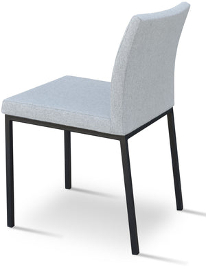 Aria Chair Chrome - comfortable seating for dining and office spaces | Image 2 | InSTYLE Home & Rugs