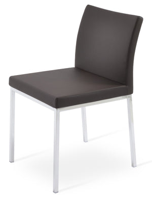 Aria Chair Chrome - comfortable seating for dining and office spaces | Image 4 | InSTYLE Home & Rugs
