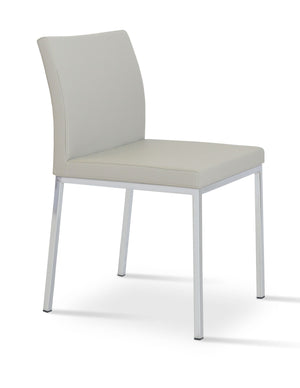 Aria Chair Chrome - comfortable seating for dining and office spaces | Image 5 | InSTYLE Home & Rugs