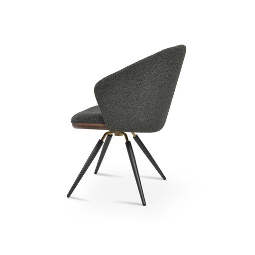 Athena Carrot Swivel - elegant seating for dining areas | Image 2 | InSTYLE Home & Rugs