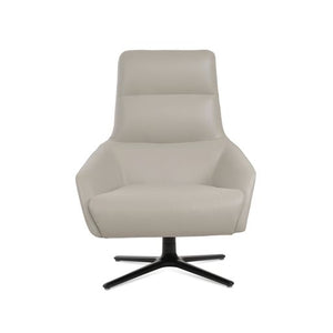Barcelona Oval Swivel - modern accent armchair for stylish interiors | Image 1 | InSTYLE Home & Rugs
