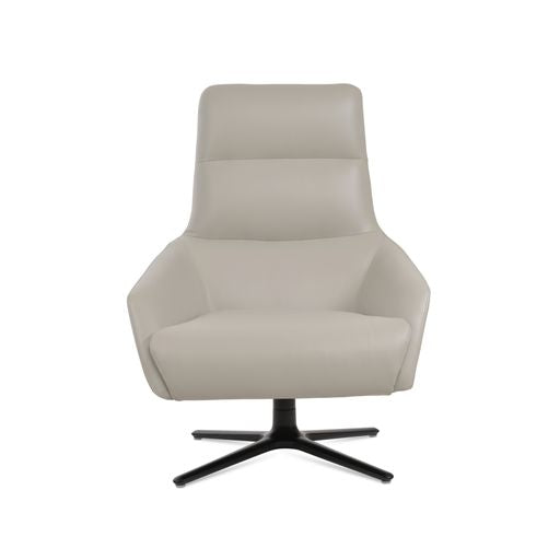 Barcelona Oval Swivel - modern accent armchair for stylish interiors | Image 1 | InSTYLE Home & Rugs