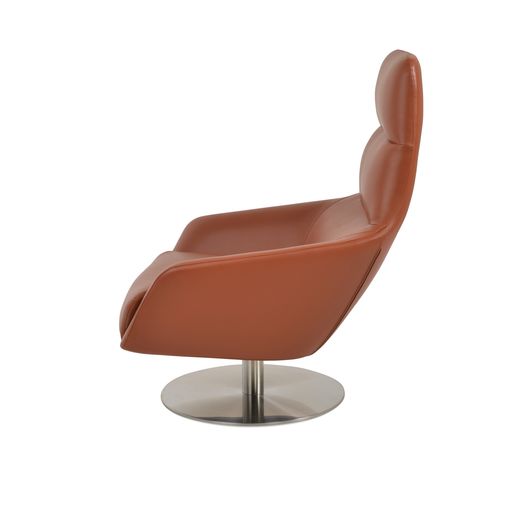 Barcelona Round Armchair - modern accent armchair for stylish interiors | Image 2 | InSTYLE Home & Rugs