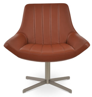 Bellagio Armchair 4 Star Base - upholstered armchair with padded comfort | Image 1 | InSTYLE Home & Rugs