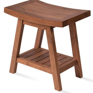 Borneo Teak Stool - available in various heights | Image 4 | InSTYLE Home & Rugs