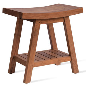 Borneo Teak Stool - available in various heights | Image 1 | InSTYLE Home & Rugs
