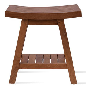 Borneo Teak Stool - available in various heights | Image 2 | InSTYLE Home & Rugs