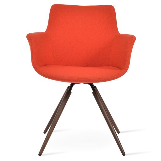 Bottega Carrot Swivel - comfortable dining experience | Image 1 | InSTYLE Home & Rugs