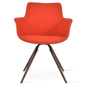Bottega Carrot Swivel - comfortable dining experience | Image 1 | InSTYLE Home & Rugs