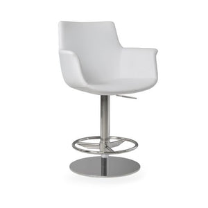 Bottega Piston Stools - compact and stylish design | Image 1 | InSTYLE Home & Rugs