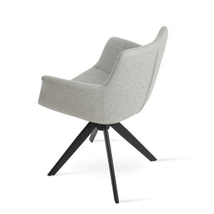 Bottega Sword Chair - comfortable seating for dining and office spaces | Image 4 | InSTYLE Home & Rugs