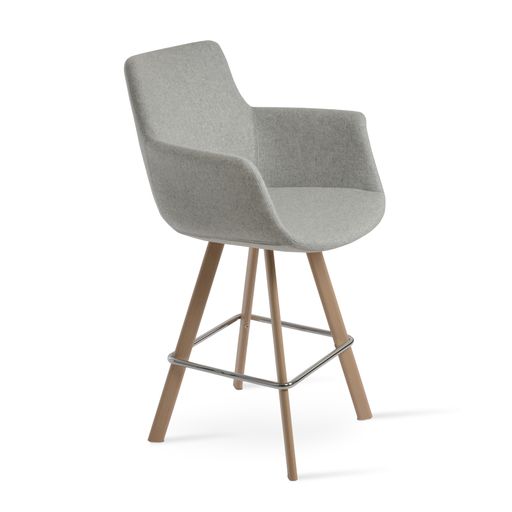 Bottega Sword Stools - compact and stylish design | Image 1 | InSTYLE Home & Rugs