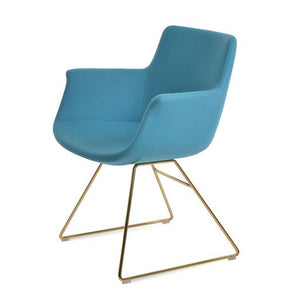 Bottega Wire Chair - comfortable seating for dining and office spaces | Image 1 | InSTYLE Home & Rugs