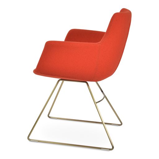 Bottega Wire Chair - comfortable seating for dining and office spaces | Image 2 | InSTYLE Home & Rugs
