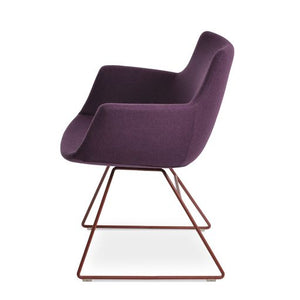 Bottega Wire Chair - comfortable seating for dining and office spaces | Image 4 | InSTYLE Home & Rugs