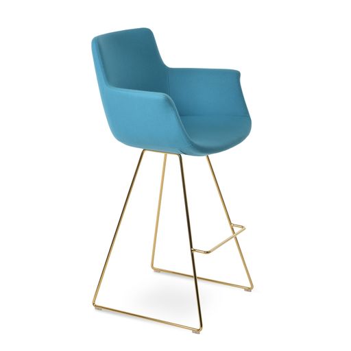 Bottega Wire Stools - compact and stylish design | Image 1 | InSTYLE Home & Rugs