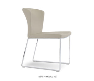 Capri Sled Chair - comfortable seating for dining and office spaces | Image 3 | InSTYLE Home & Rugs