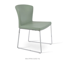 Capri Sled Chair - comfortable seating for dining and office spaces | Image 6 | InSTYLE Home & Rugs