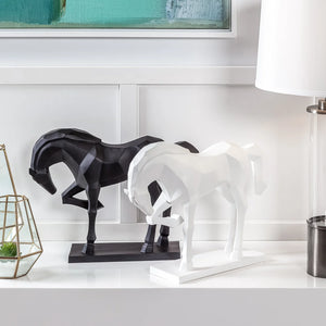 Carved Majestic Prancing Horse Decor Statue - unique decor accents to express your personal style | Image 7 | InSTYLE Home & Rugs