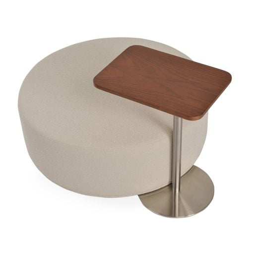 Celine Pouf A Large - stylish pouf for adding texture and comfort to your living room | Image 2 | InSTYLE Home & Rugs