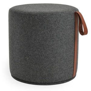 Celine Pouf With Handle - modern pouf in vibrant colors for a pop of style | Image 1 | InSTYLE Home & Rugs