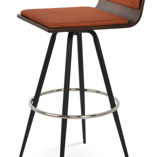 Corona Max Swivel Stools - available in various heights | Image 2 | InSTYLE Home & Rugs