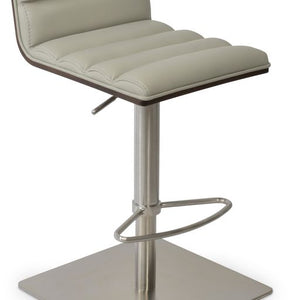 Corona Piston Half Footrest - available in various heights | Image 3 | InSTYLE Home & Rugs