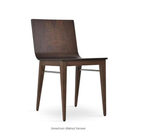 Corona Dining Wood Chair - elegant seating for dining areas | Image 3 | InSTYLE Home & Rugs