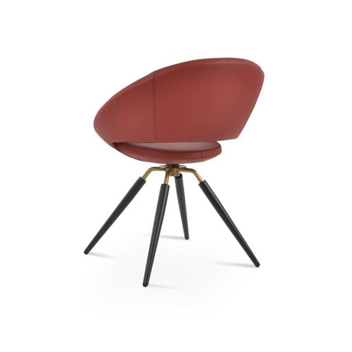 Crescent Carrot Swivel - stylish chairs for any table | Image 2 | InSTYLE Home & Rugs