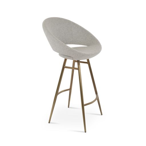 Crescent Galata Stools - perfect for small spaces | Image 2 | InSTYLE Home & Rugs