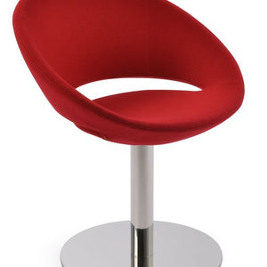 Crescent Round Chair - durable construction for long-lasting use | Image 1 | InSTYLE Home & Rugs