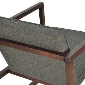 Cube Wood Lounge - modern accent armchair for stylish interiors | Image 2 | InSTYLE Home & Rugs