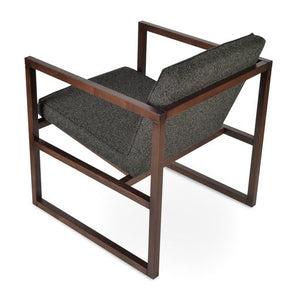 Cube Wood Lounge - modern accent armchair for stylish interiors | Image 4 | InSTYLE Home & Rugs